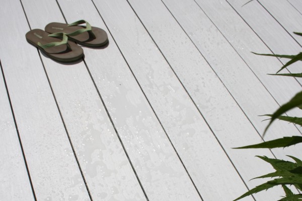 Террасная доска из ДПК Terrapol Практик моноколор Жемчуг (под заказ) купить в Стерлитамаке