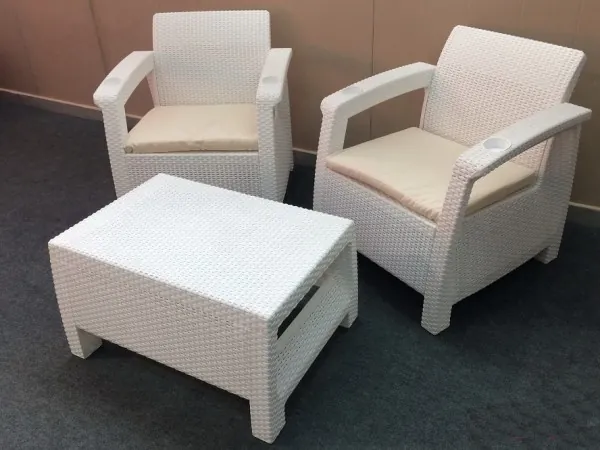 Комплект Yalta Balcony Set белый купить в Стерлитамаке