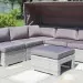 Диван-Трансформер AFINA плетеный из иск. ротанга AFM-320G Grey купить в Стерлитамаке