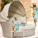 Диван-Трансформер AFINA плетеный из иск. ротанга AFM-325 Beige купить в Стерлитамаке