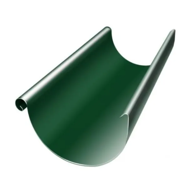 Водосток Grand Line 125x90 – Желоб 3м RAL 6005 купить в Стерлитамаке