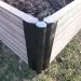 Угловой элемент поворотный, пластиковый от 60° до 300° для доски 300х30 мм из ДПК чёрный Holzhof купить в Стерлитамаке
