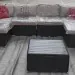 Диван-Трансформер AFINA модульный плетеный из иск. ротанга YR822D Brown/Beige купить в Стерлитамаке