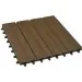 Садовый паркет дпк CM Garden Modern, 300х300 мм, PATINA BROWN (Патина коричневый) купить в Стерлитамаке