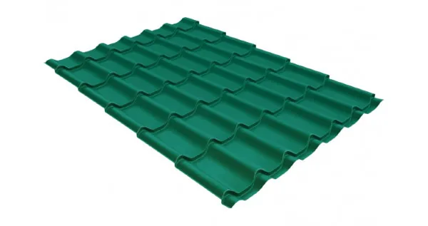 Металлочерепица классик 0,5 Satin RAL 5021 купить в Стерлитамаке