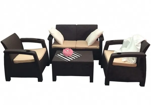 Комплект Yalta Terrace Set венге купить в Стерлитамаке