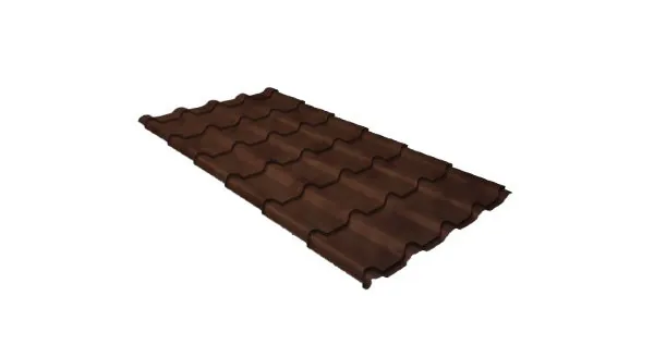 Металлочерепица камея GL 0,5 Safari Twincolor Brown купить в Стерлитамаке