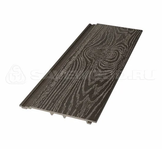 Сайдинг из дпк savewood sw-cedrus тангенциальный распил темно-коричневый купить в Стерлитамаке