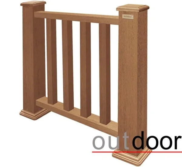 Ограждение из ДПК Outdoor Классик 3D STORM дуб купить в Стерлитамаке