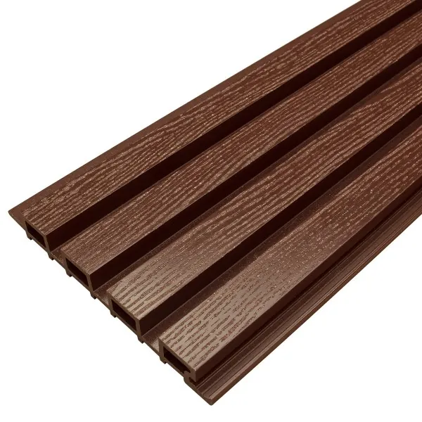 Фасадная доска из ДПК Faynag Wood Рейка Шоколад купить в Стерлитамаке