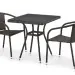 Комплект плетеной мебели AFINA из иск. ротанга T282BNT/Y137C-W53 Brown 2Pcs купить в Стерлитамаке