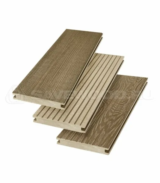 Террасная доска SW Fraxinus (R) полнотелая «SaveWood» Тик купить в Стерлитамаке