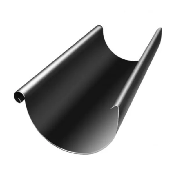 Водосток Grand Line 125x90 – Желоб 3м RAL 9005 купить в Стерлитамаке