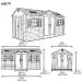 Сарай пластиковый LifeTime 15x8 DD купить в Стерлитамаке