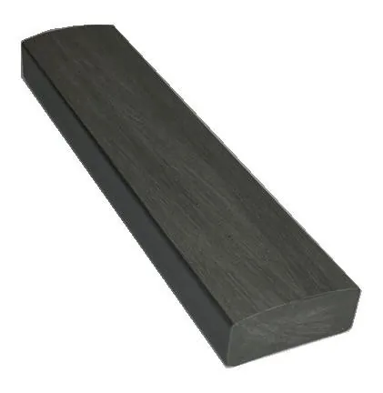 Лавочный брус Ecodecking Некст полнотелый брашированный 70х35 графит купить в Стерлитамаке