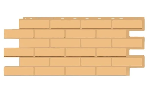 Фасадная панель T-Siding Кирпич Модерн Эко Крем купить в Стерлитамаке