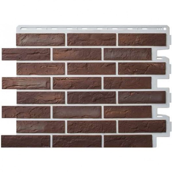 Фасадная панель Альта-Профиль Кирпич Рижский 01 купить в Стерлитамаке