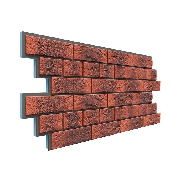 Фасадная термопанель Доломит Венецианский кирпич 20 мм Корса купить в Стерлитамаке