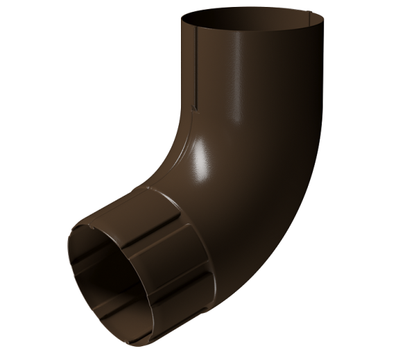 Колено 72° D90 Döcke STAL PREMIUM Каштан, (RAL 8017) купить в Стерлитамаке