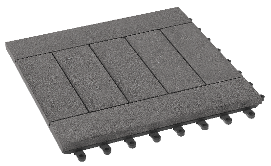 Модульный паркет ДПК GRINDERDECO Комфорт 5 Серый базальт купить в Стерлитамаке