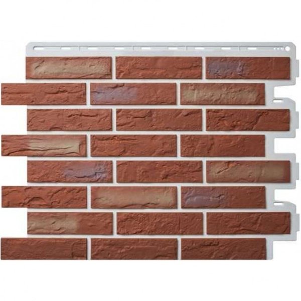 Фасадная панель Альта-Профиль Кирпич Рижский 02 купить в Стерлитамаке