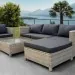 Комплект мебели AFINA плетеной из иск. ротанга YR821G Grey/Grey купить в Стерлитамаке