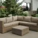 Комплект мебели AFINA плетеной из иск. ротанга YR825B Beige купить в Стерлитамаке