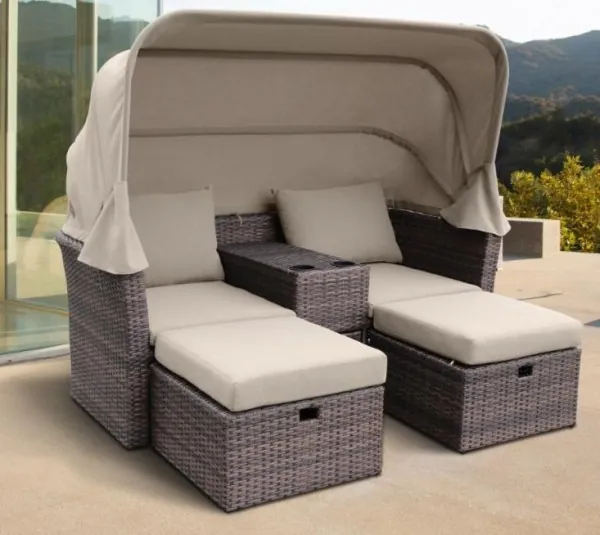 Комплект мебели AFINA плетеной из иск. ротанга AFM-330B Brown купить в Стерлитамаке