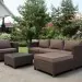 Комплект мебели AFINA плетеной из иск. ротанга YR821A Brown/Beige купить в Стерлитамаке