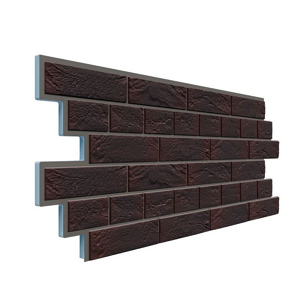 Фасадная термопанель Доломит Венецианский кирпич 20 мм Алтея купить в Стерлитамаке