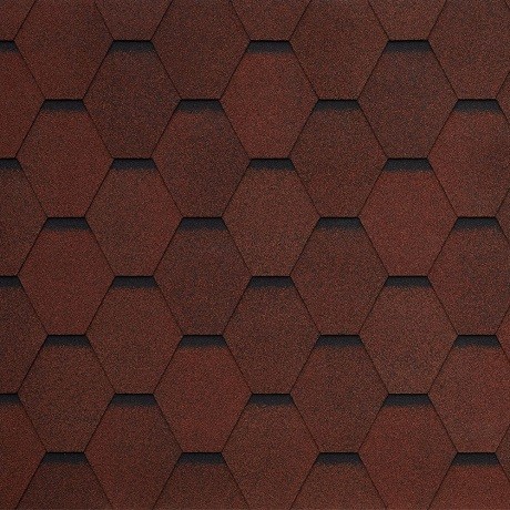 Гибкая черепица Tegola GARDA rosso 409 купить в Стерлитамаке