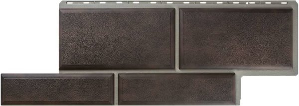 Фасадная панель камень Флорентийский коричневый купить в Стерлитамаке