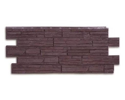 Фасадная панель T-Сайдинг-Альпийская сказка ЭКО-1 Браун купить в Стерлитамаке