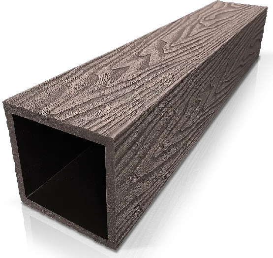 Столб ДПК 3D GardenParkett фактура дерева Венге купить в Стерлитамаке