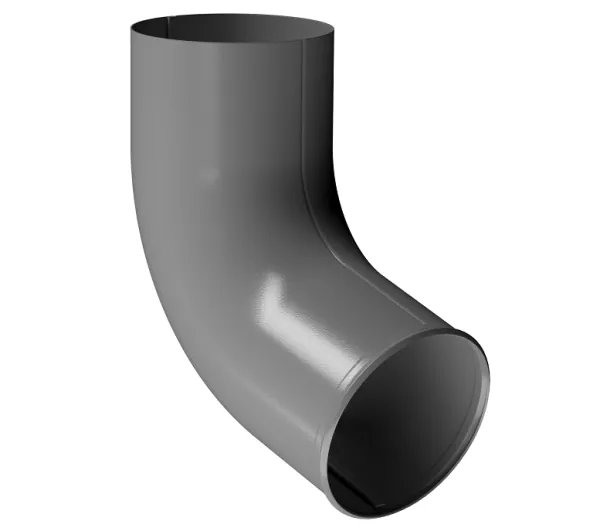 Отвод трубы D90 Döcke STAL PREMIUM Графит, (RAL 7024) купить в Стерлитамаке