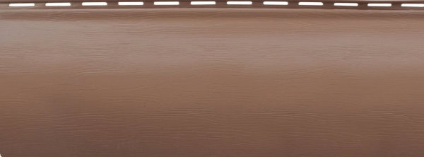 Сайдинг "blockhouse" под бревно, Акриловый Премиум ВН-01, красно-коричневый купить в Стерлитамаке