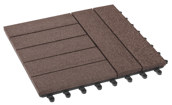 Модульный паркет ДПК GRINDERDECO Комфорт 4 Шоколад купить в Стерлитамаке