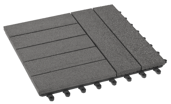 Модульный паркет ДПК GRINDERDECO Комфорт 4 Серый базальт купить в Стерлитамаке