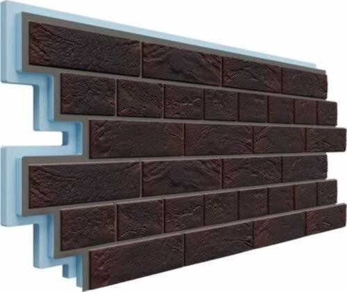 Термосайдинг Доломит Венецианский Кирпич 40 мм Алтея купить в Стерлитамаке