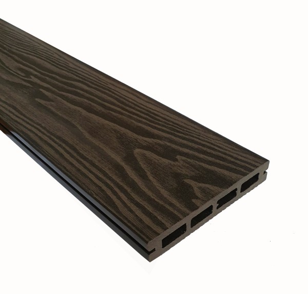 Террасная доска из ДПК Terrapol Смарт 3D Пустотелая с пазом Венге Соренто купить в Стерлитамаке