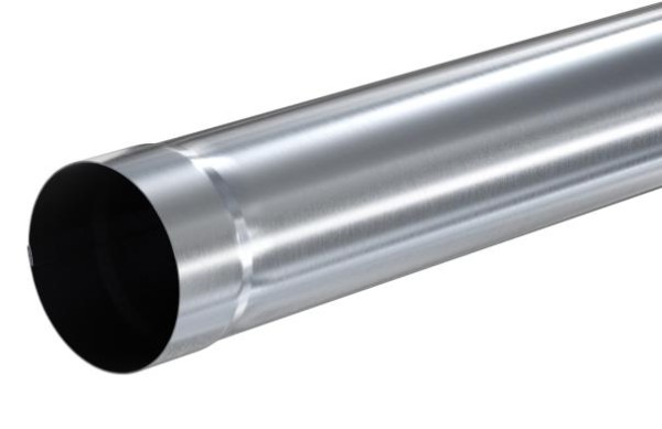 Водосток Aquasistem, Система 125x90 - Соединительная труба 3 метра оцинковка купить в Стерлитамаке