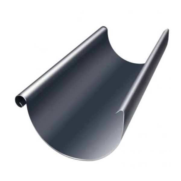 Водосток Grand Line 125x90 – Желоб 3м RAL 7024 купить в Стерлитамаке