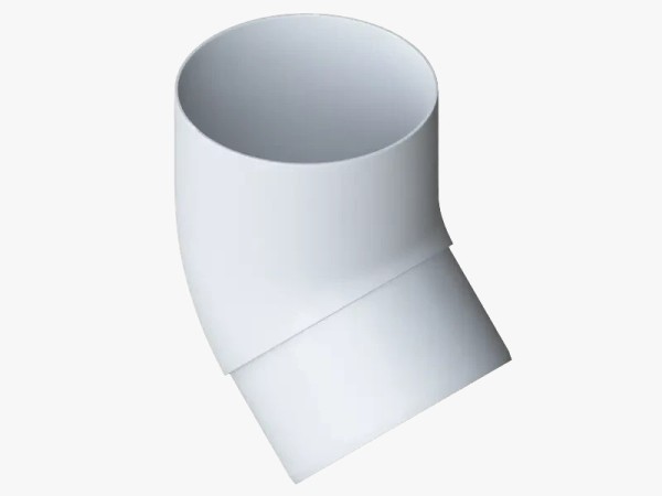 Водосток Альта-Профиль ПВХ – Колено 45 (белый) купить в Стерлитамаке