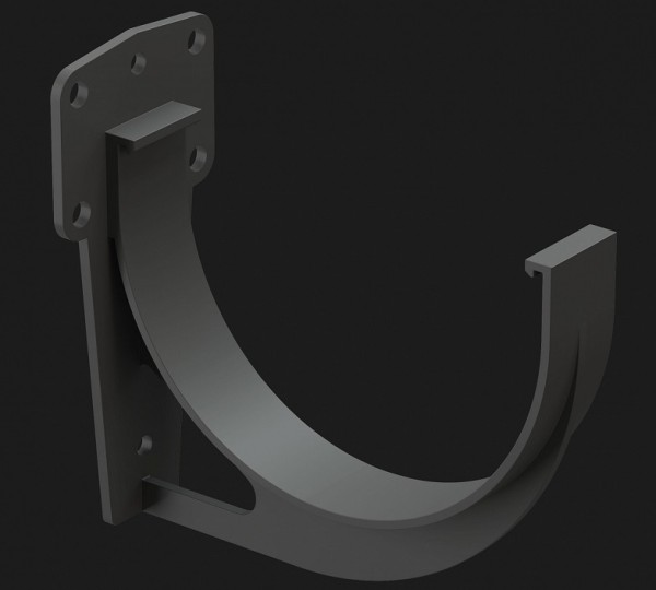 Кронштейн желоба Docke Premium ПВХ - Графит купить в Стерлитамаке