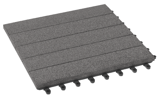 Модульный паркет ДПК GRINDERDECO Комфорт 3 Серый базальт купить в Стерлитамаке