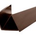 Уголок ДПК для сайдинга 70x70x3000мм Коричневый купить в Стерлитамаке