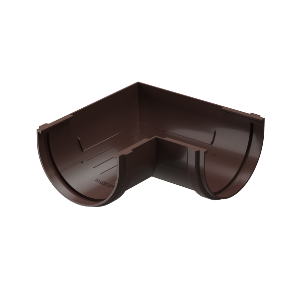 Угол желоба универсал 90˚ Docke Premium ПВХ - Шоколад купить в Стерлитамаке