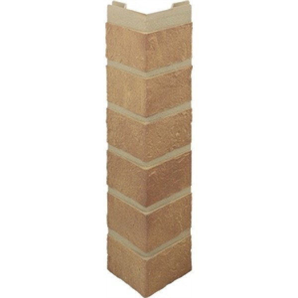 Наружный угол кирпич (бежевый), 0,47 х 0,1м купить в Стерлитамаке