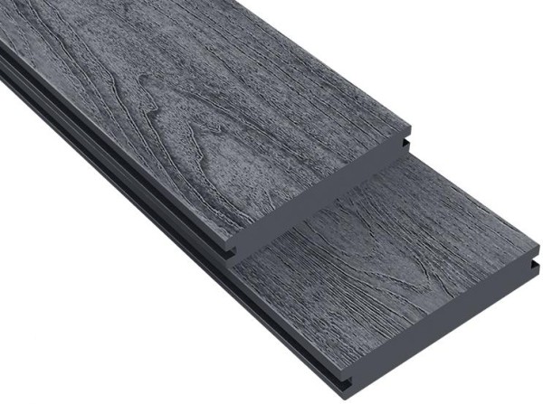 Террасная доска ДПК Outdoor 3D полнотелая NEVADA/CALIFORNIA черная купить в Стерлитамаке