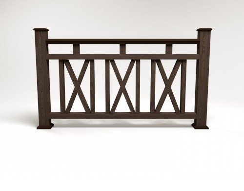 Ограждение из ДПК FG3 венге купить в Стерлитамаке